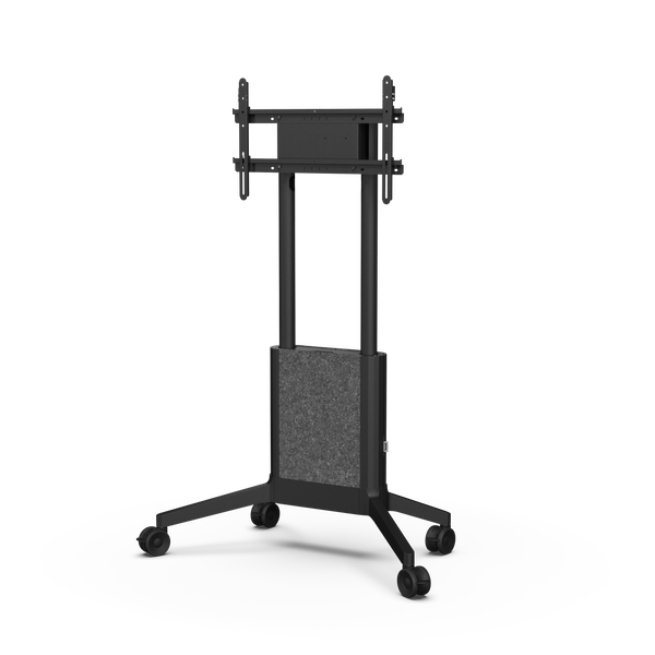 SMS 16-007-1S - EVER350 Mobile Air Dark Soft - mobiler Ständer AIR für Displays bis 85" und 100kg