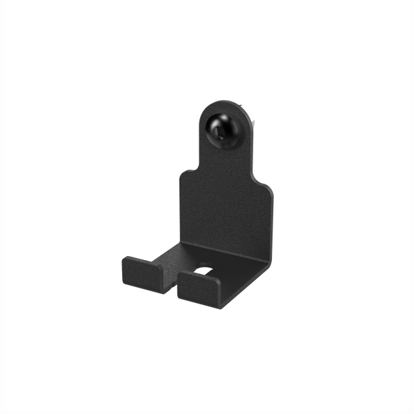 SMS Side holder for 2x Yealink WPP30 / PA20 - SIGNAL BLACK RAL9004