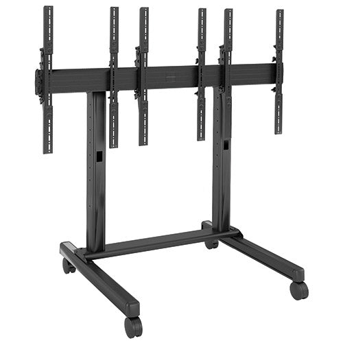 Chief LVM3X1UP - Mobiles Videowall Standsystem
