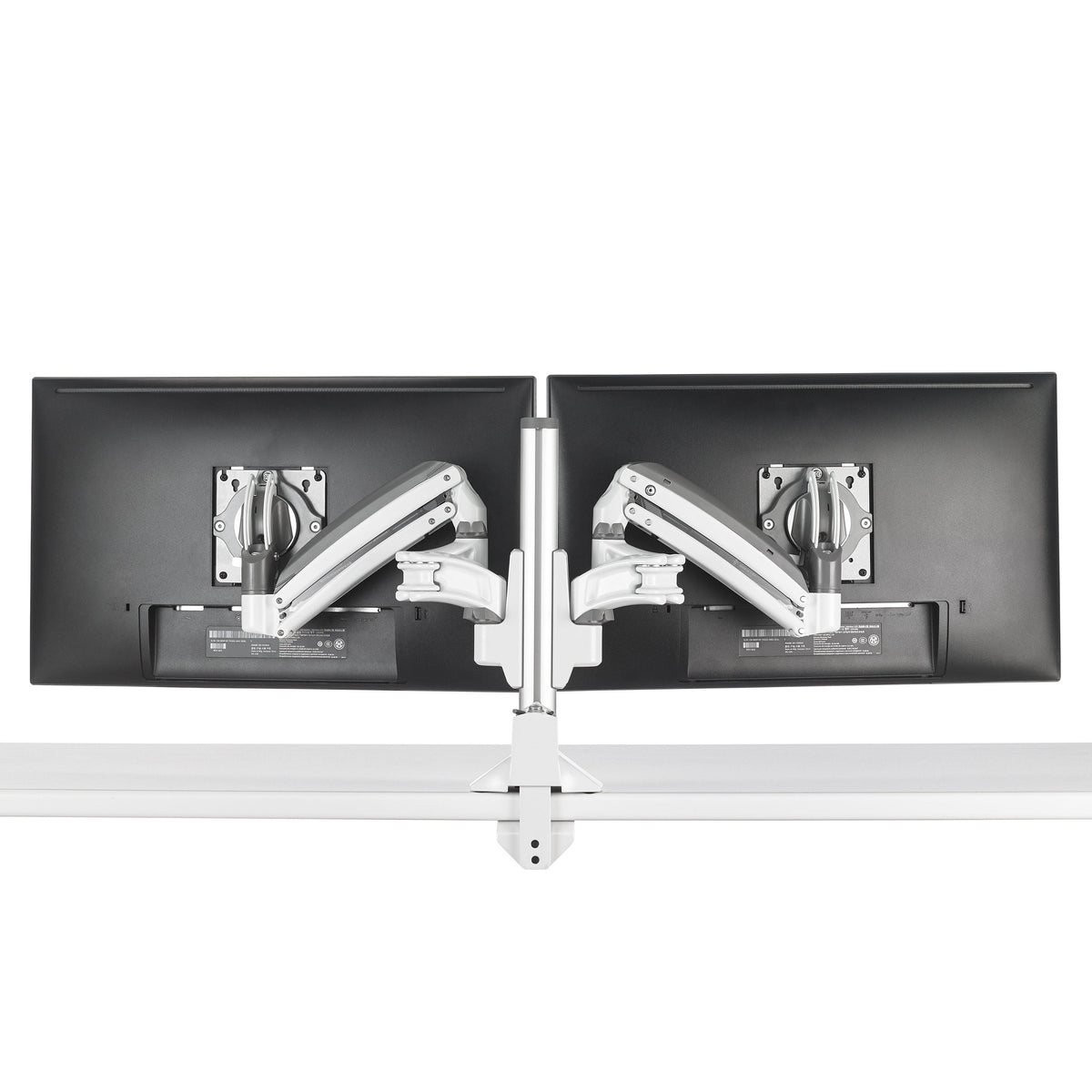 Chief KXC220W - KONTOUR™ KX Low-Prof Dual Monitor Arm, Desk, White