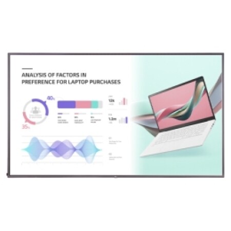 LG 98UH5J-H - 98" Display, UHD IPS, 500 cd/m²