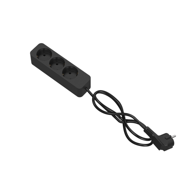 SMS ITM-0005-0004 - Multiplug outlet Black EU