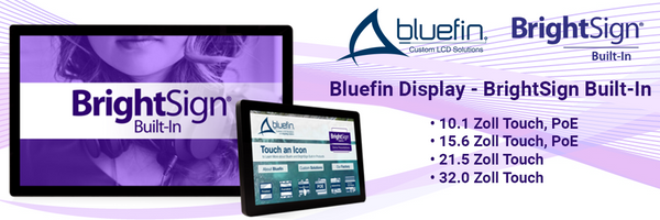 Bluefin 21.5" Finished Flex-OS, Touch, PoE 1920 x 1080