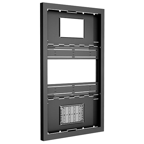Chief LW75UBP - Impact On-Wall Kiosk - 75" - schwarz