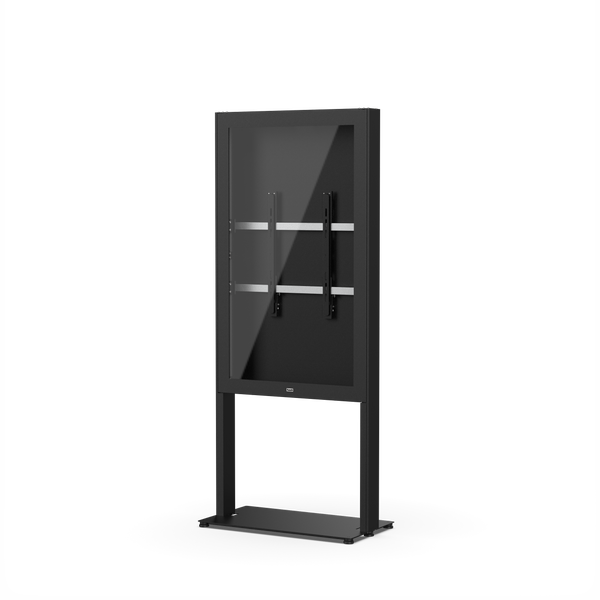 SMS 55P Casing Freestand Basic G2 BL - Portrait, schwarz, mit Scheibe