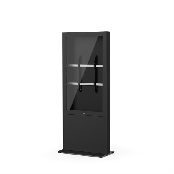 SMS Casing Freestand 55 BL - Storage Portrait mit Scheibe