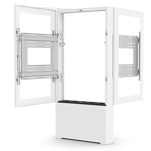 Chief LF55UWP-B2B - Impact Floor Standing Kiosk B2B Portrait 55” Black