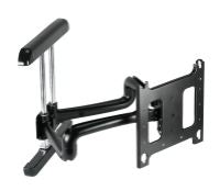 Chief PDRUB - 42"-86" Doppelschwenkarm-Wandhalterung (Schwarz)