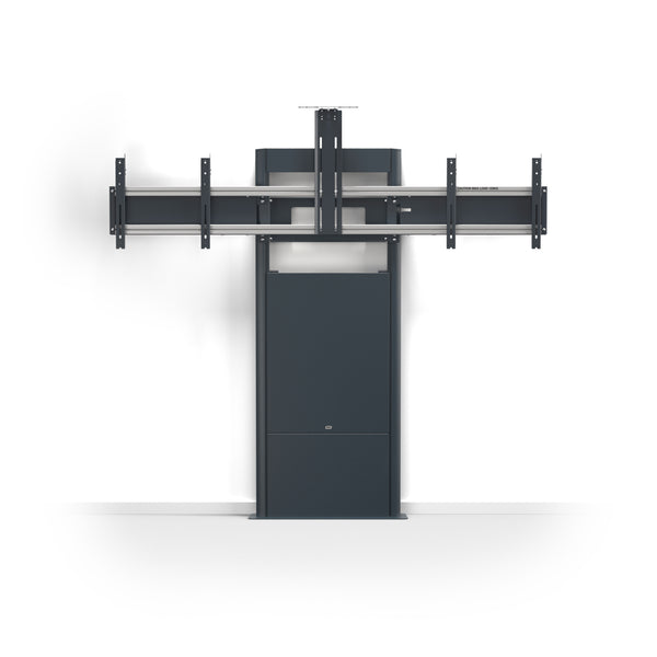 SMS K05-149-2 - Presence W/F Fixed VC 120 800x400 DG - Wand-/Bodenhalterung 2 Displays 800x400 DG
