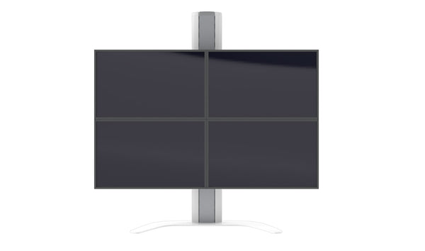 SMS MM051012-P0 - Multi Control 2xDual Boom - multiscreen table for up to 8 displays, 19-24"