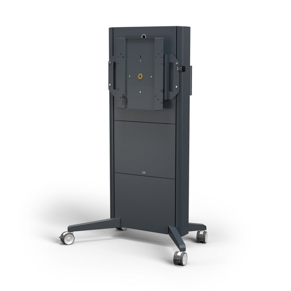 SMS Presence Mobile Motorized Flipster - K05-104-22, Rollwagen in Dunkelgrau, drehbar
